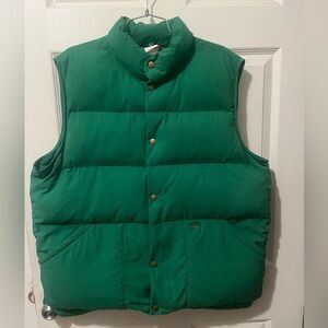 PUMA X Noah Puffer Vest Green size Large Men